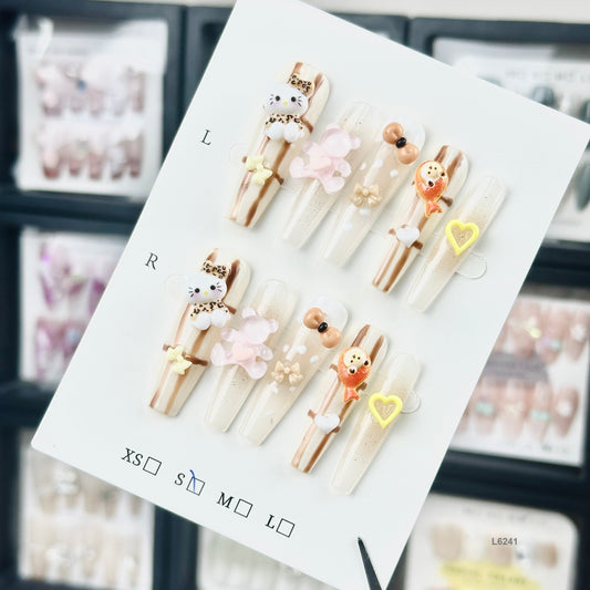 L6241   press on nails