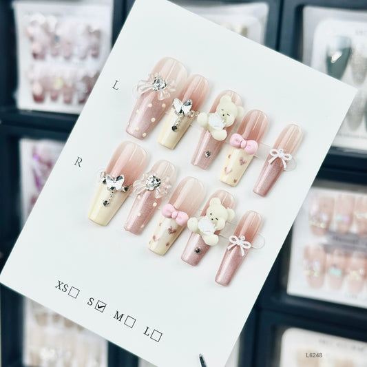 L6248   press on nails