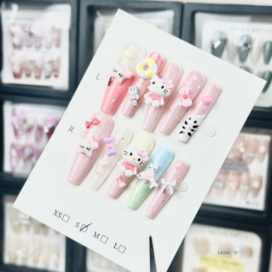 L6260   press on nails