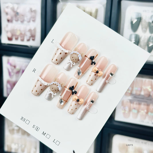 L6273   press on nails