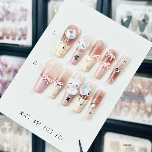 L6283   press on nails