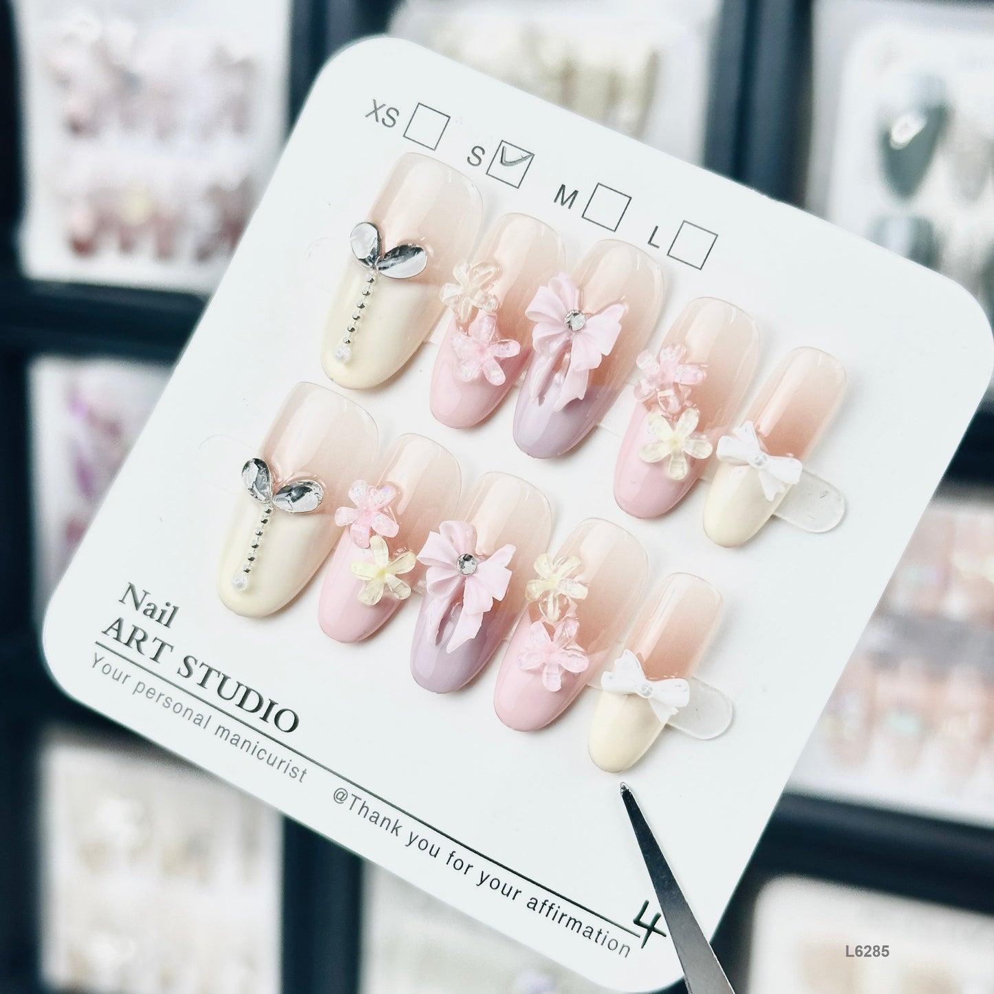 L9285   press on nails