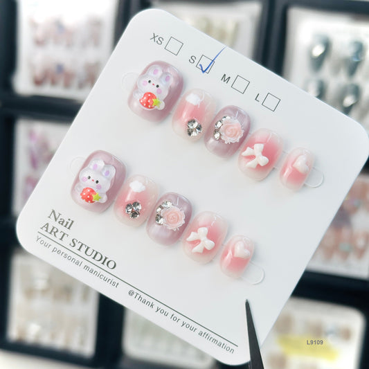 L9109   press on nails