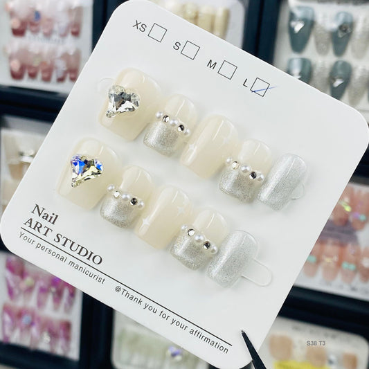 S38  press on nails