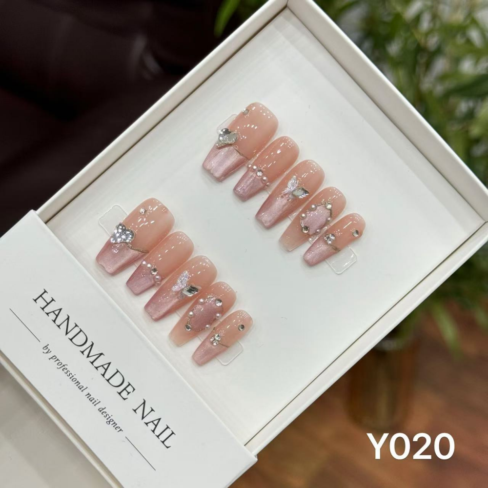 Y001-Y026--$2 Pure Desire Series press on nails